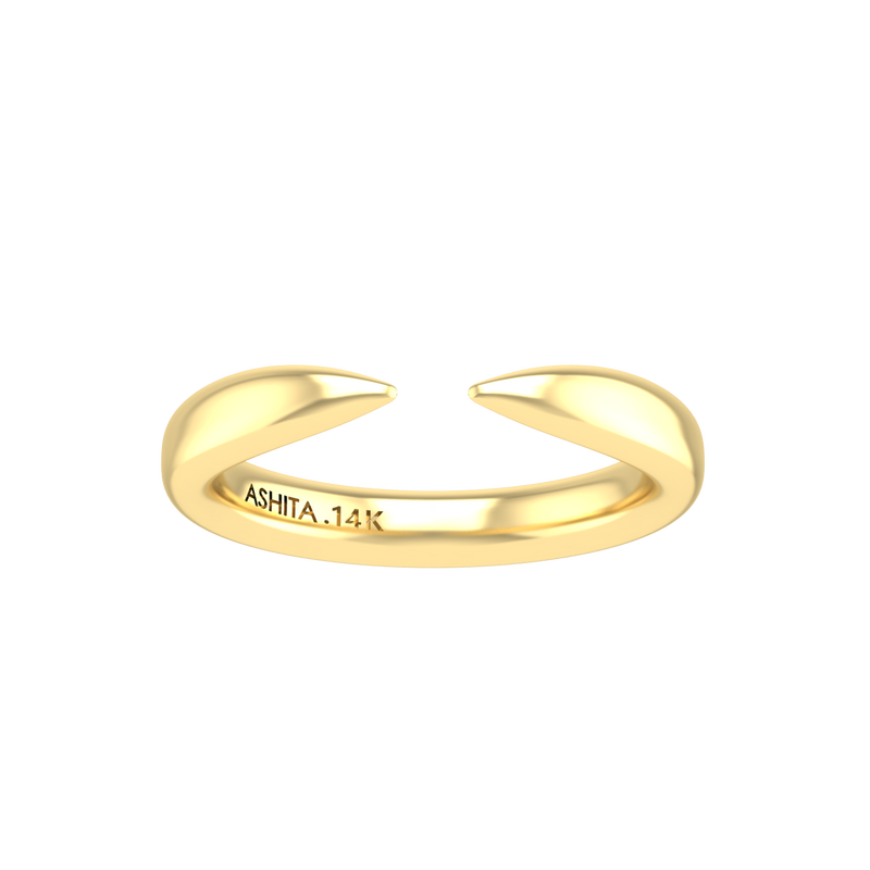 The Calypso Ring-Yellow Gold-ASHITA